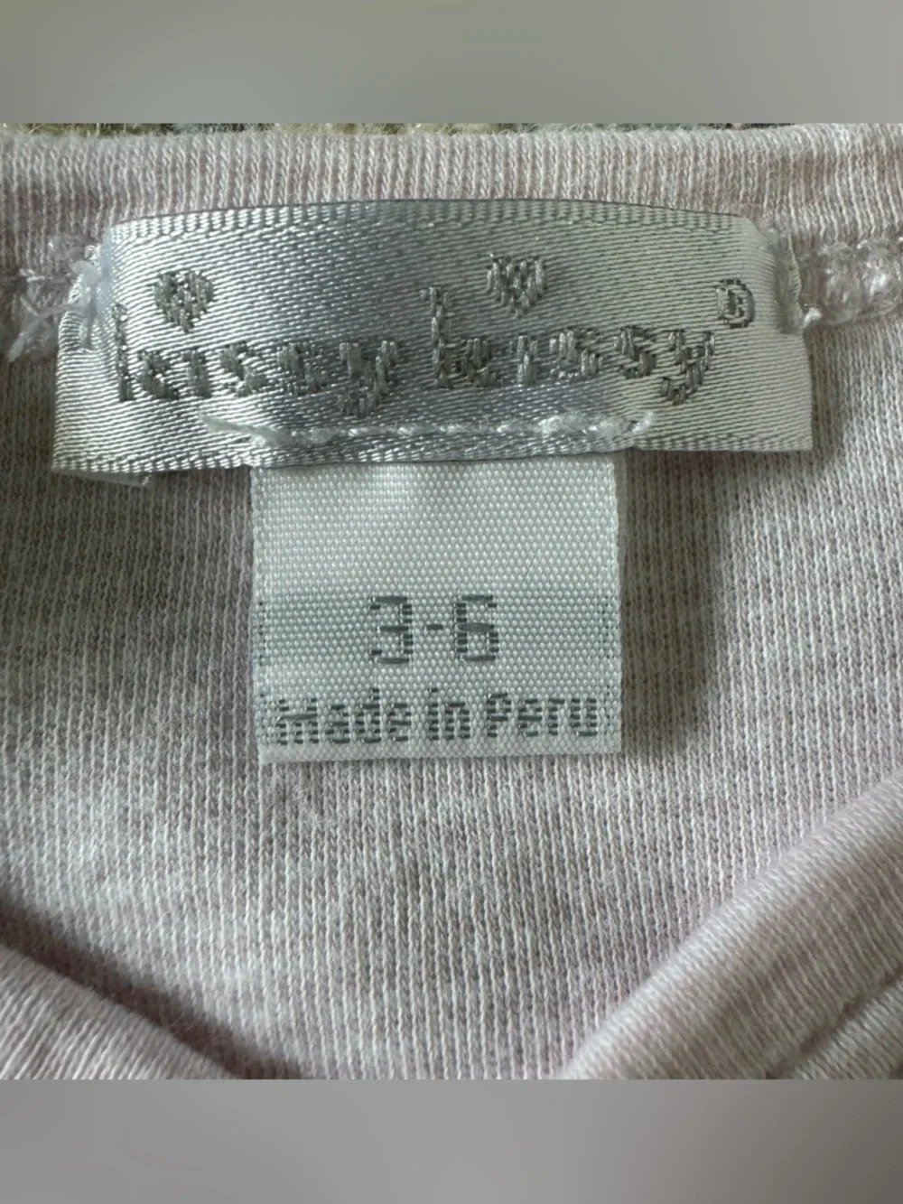 Kissy Kissy Baby Girl Striped Onesie Footie - size 3-6 months